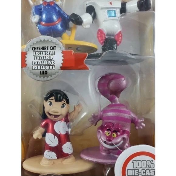 Disney 5 Pack Figure Collectors Set Die Cast Lilo Scrooge Gizmoduck Cheshire Cat - Picture 4 of 6